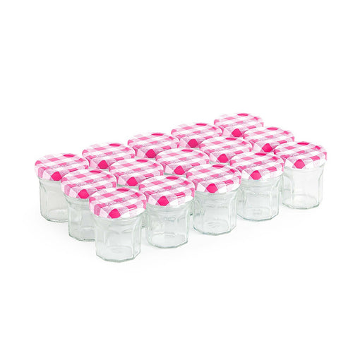 Lot de 15 petits pots - rose - Bonne Maman FR - 1