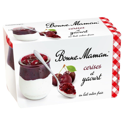 Cerises et yaourt - Bonne Maman FR - 1