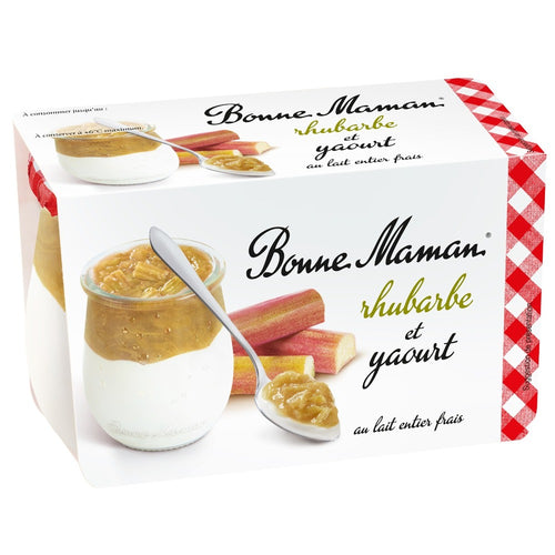 Rhubarbes et yaourt - Bonne Maman FR - 1