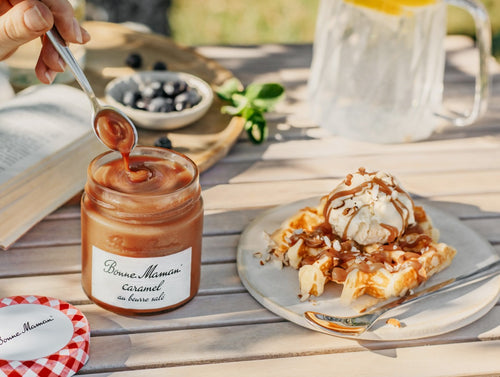 Caramel au beurre salé et sa cuillère en métal - Bonne Maman FR - 2