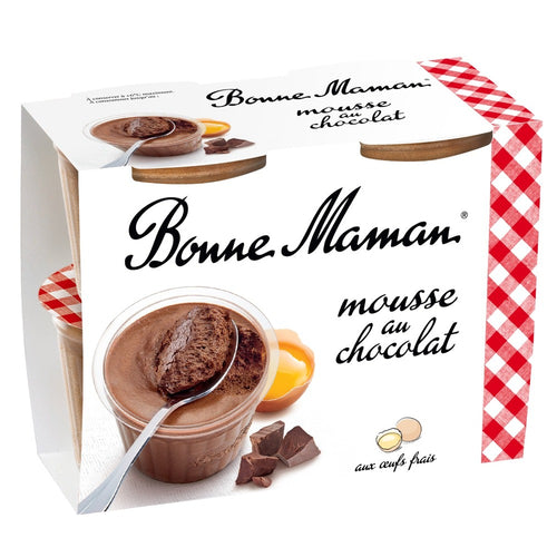 Mousses aux œufs frais au chocolat - Bonne Maman FR - 1