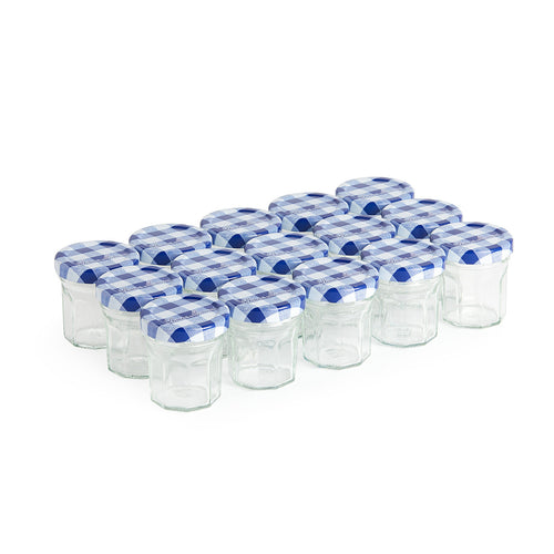 Lot de 15 petits pots 50g - bleu - Bonne Maman FR - 2