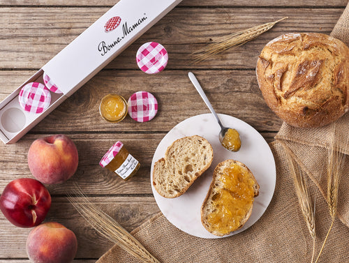 Confiture de Nectarines Blanches & Pêches - Bonne Maman FR - 3