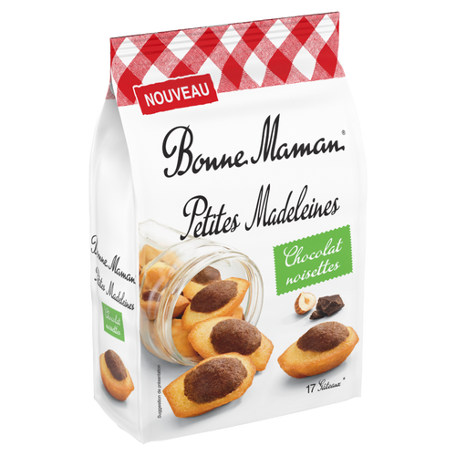 Petites madeleines chocolat noisettes - Bonne Maman FR - 1