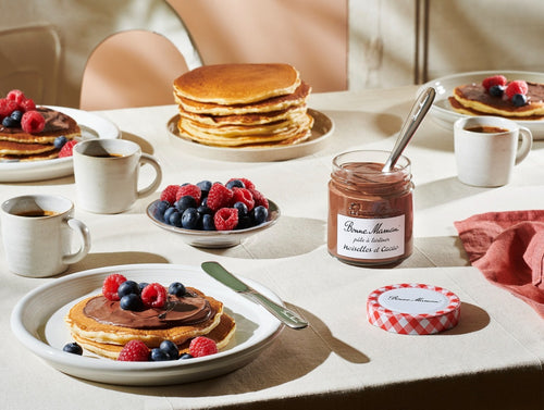 Pâte à Tartiner Noisettes et Cacao et son tartineur en métal - Bonne Maman FR - 2