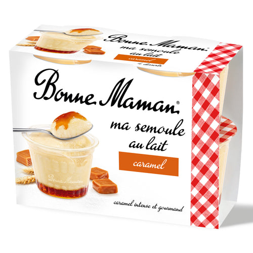 Ma semoule au lait caramel - Bonne Maman FR - 1