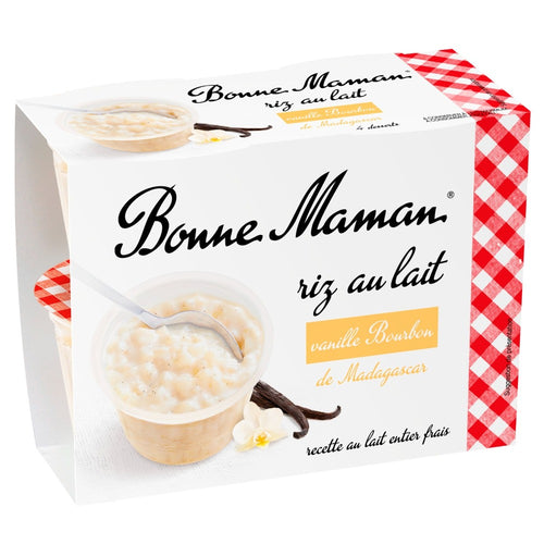 Riz au lait à la vanille Bourbon de Madagascar - Bonne Maman FR - 1