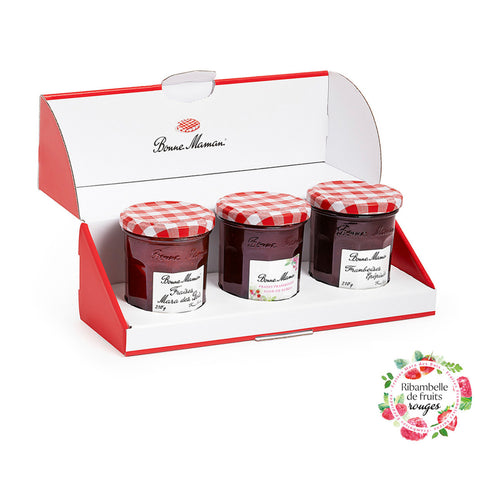 Coffret Ribambelle de Fruits Rouges - Bonne Maman FR - 1