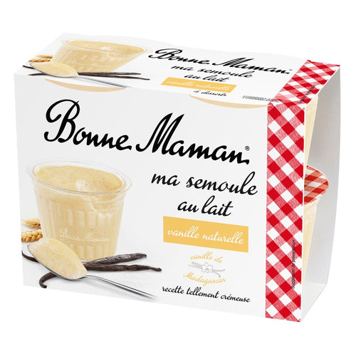 Ma semoule au lait à la vanille naturelle - Bonne Maman FR - 1