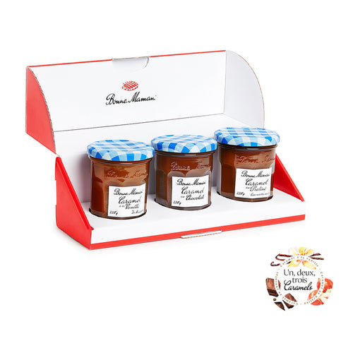 Trio Caramels : un, deux, trois, caramels ! - Bonne Maman FR - 1