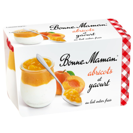 Confiture fruits intenses abricot BONNE MAMAN